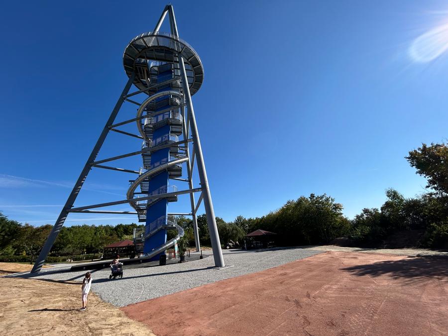 Gründung für Rutschenturm im Sonnenlandpark